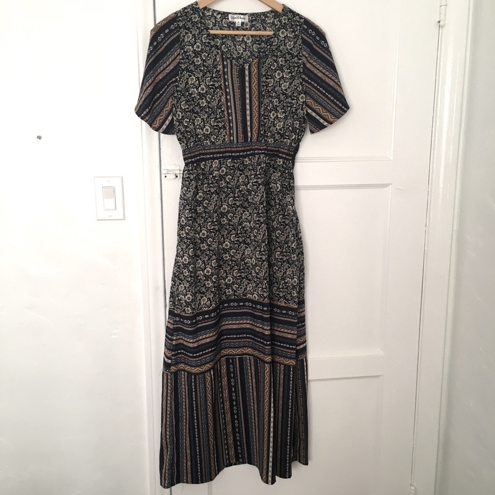 Wren and Ivory | boho maxi dress